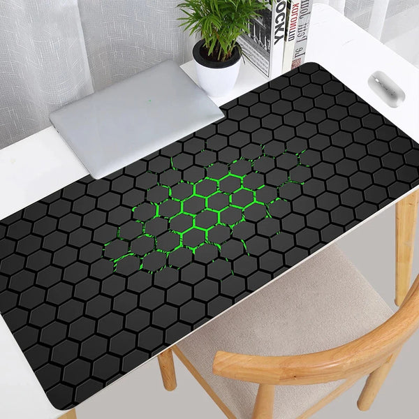 HEX Hexagon XXL Gaming Mouse Pad - Soft Keyboard Mat for Office and Desktop Use