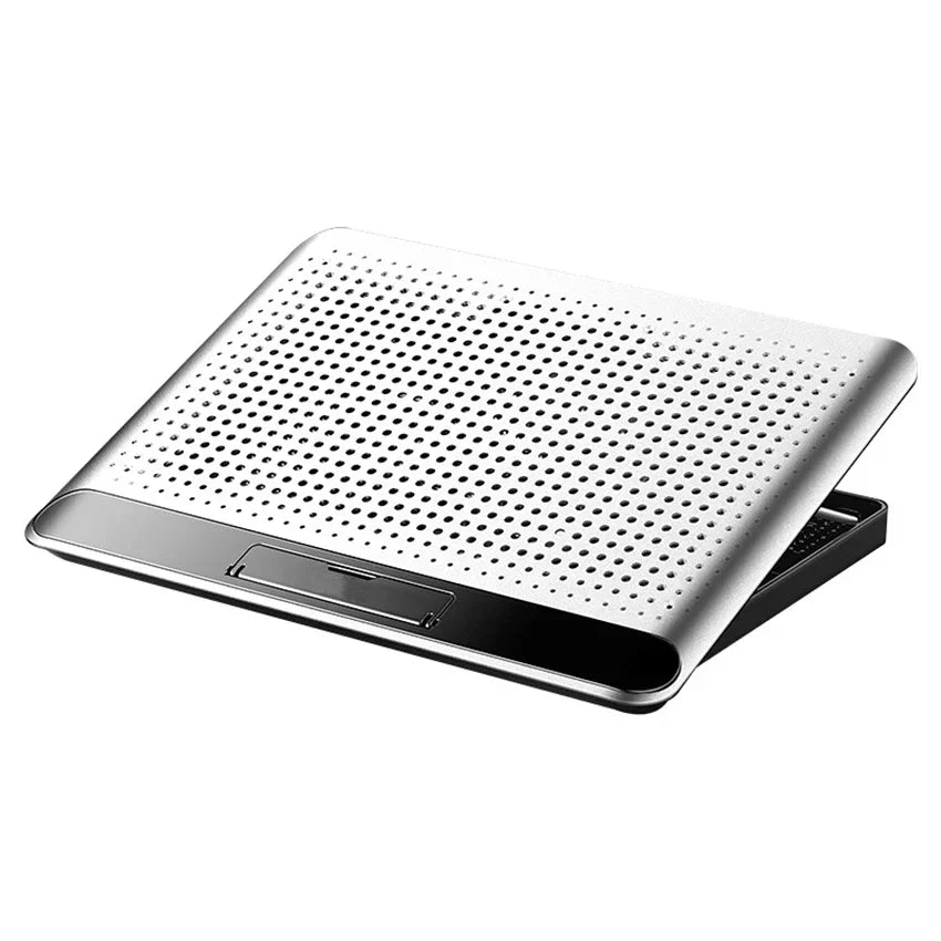 Metal Panel Laptop Cooler Stand Gaming Laptop Cooling Fan Laptop Cooling Pad 17 Inch Notebook Cooler Stand for Gaming