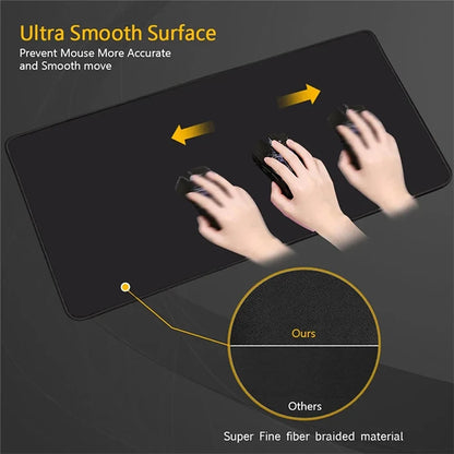 HEX Hexagon XXL Gaming Mouse Pad - Soft Keyboard Mat for Office and Desktop Use