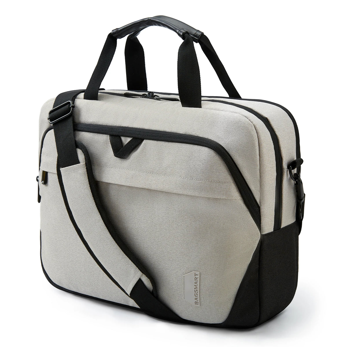 BAGSMART 17.3 Inch Laptop Bag Expandable Computer Bag Laptop Briefcase Men Women Laptop Shoulder Bag Work Business Travel Office