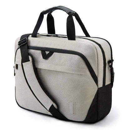 BAGSMART 17.3 Inch Laptop Bag Expandable Computer Bag Laptop Briefcase Men Women Laptop Shoulder Bag Work Business Travel Office