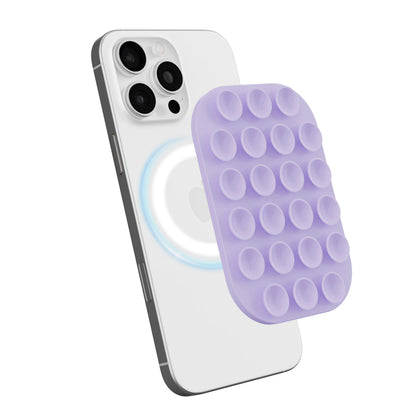 Cross-Border Bestseller Magnetic Suction Phone Stand Suitable for Magsafe Phone Cases Iphone Silicone Magnetic Suction Stand