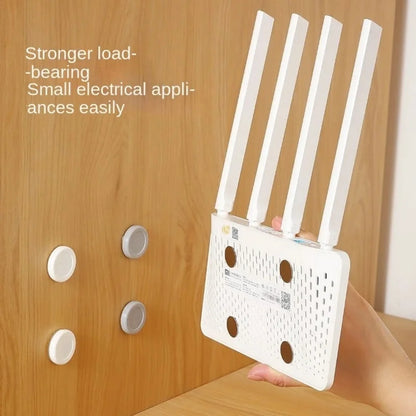 3/6/12PCS TV Remote Holder Magnetic Remote Control Holder Wall Mount Adhesive Remote Control Holder Strong Hold for Home Office
