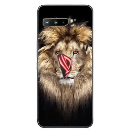 For Asus Rog Phone 3 ZS661KS Case Black Silicone Soft TPU Back Cover for Asus Rog Phone 3 Case ZS661KS Phone Cases Coque Funda