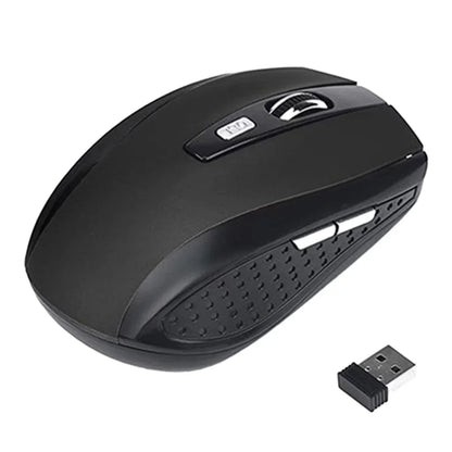 Slim Wireless Mouse 2.4Ghz Optical Mice 1600DPI USB Receiver Gamer Office Thin Mouse Ergonomic Design Mice for PC Laptop Desktop