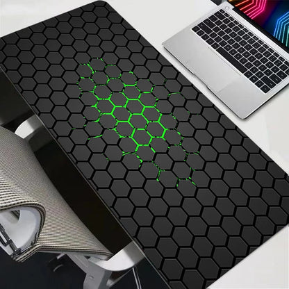 HEX Hexagon XXL Gaming Mouse Pad - Soft Keyboard Mat for Office and Desktop Use
