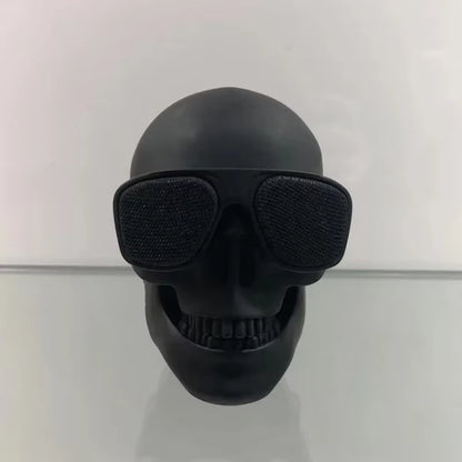 Portable Mini Bluetooth Skull Head Speaker - Wireless HD Stereo Subwoofer and Creative Home Decor