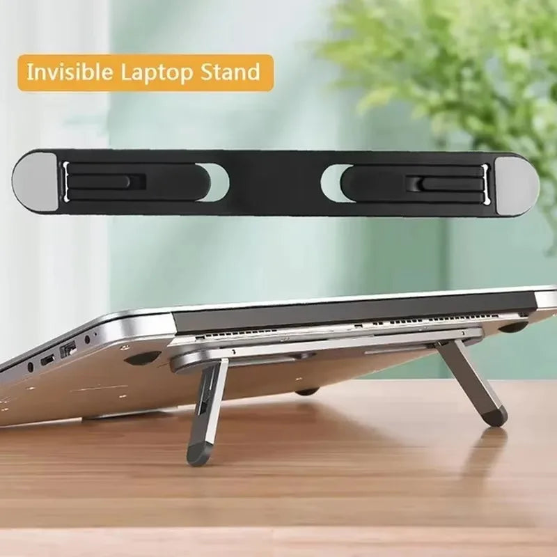 Laptop Bracket Adjustable Laptop Pad Non-Slip Folding Tablet Cooling Base Cooling Bracket Laptop Stand Accessories