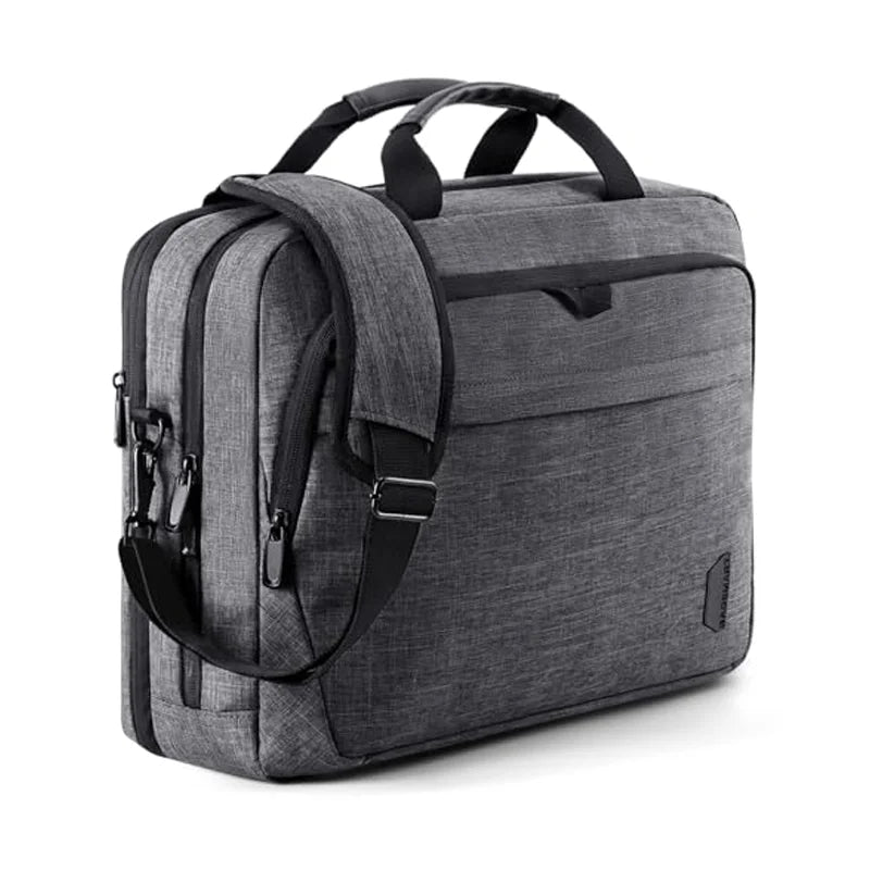 BAGSMART 17.3 Inch Laptop Bag Expandable Computer Bag Laptop Briefcase Men Women Laptop Shoulder Bag Work Business Travel Office
