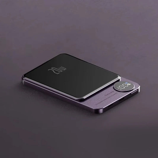 10,000mAh Magnetic Power Bank with Wireless Fast Charging for MagSafe