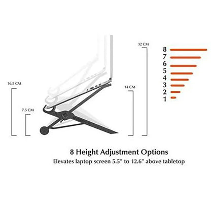 Portable Laptop Stand Adjustable Height and Foldable Laptop Stand for Laptop/Notebook/Thinkpad/Macbook Pro/Air