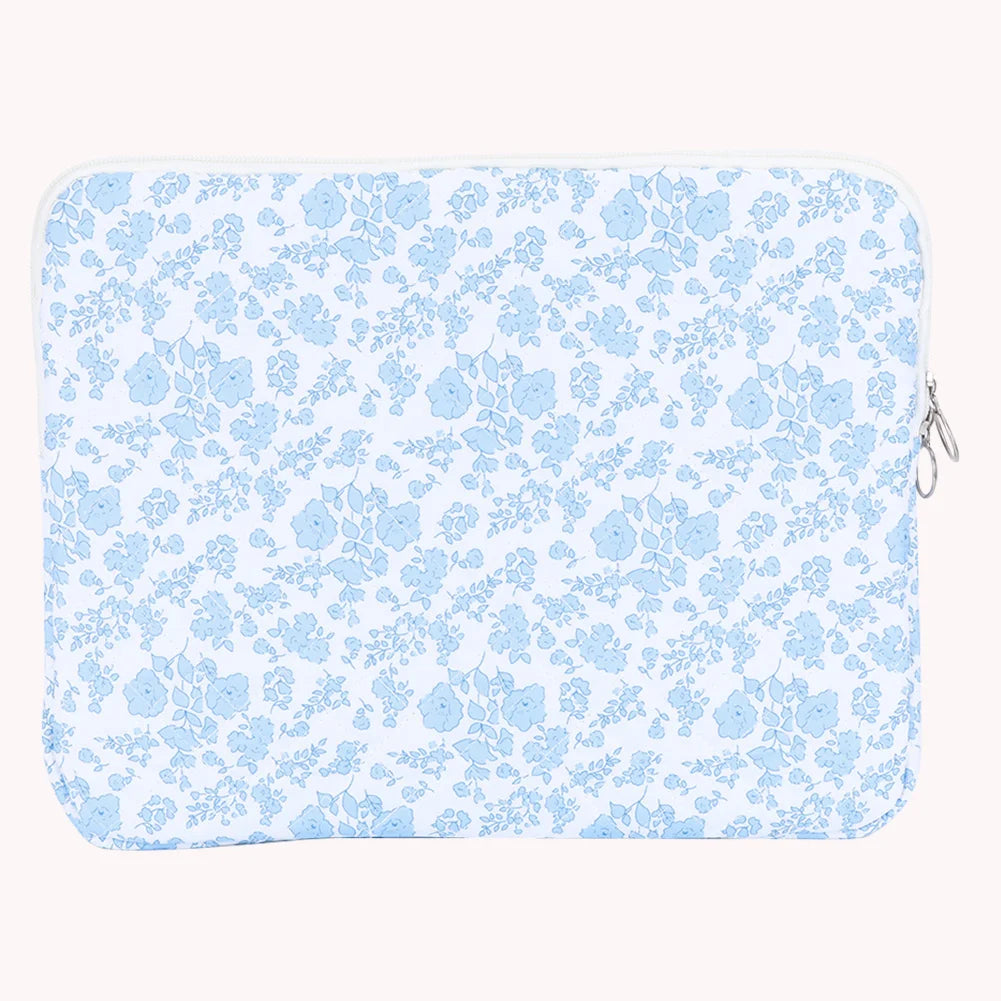 11/13/15 Inch Laptop Sleeve Quilted Laptop Bag Coquette Floral Laptop Carrying Case Office Accessories