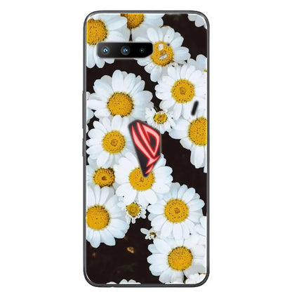 For Asus Rog Phone 3 ZS661KS Case Black Silicone Soft TPU Back Cover for Asus Rog Phone 3 Case ZS661KS Phone Cases Coque Funda