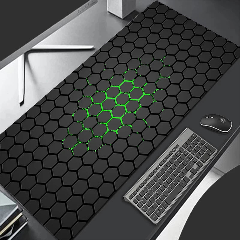 HEX Hexagon XXL Gaming Mouse Pad - Soft Keyboard Mat for Office and Desktop Use