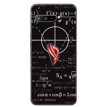 For Asus Rog Phone 3 ZS661KS Case Black Silicone Soft TPU Back Cover for Asus Rog Phone 3 Case ZS661KS Phone Cases Coque Funda