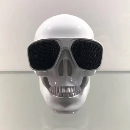 Portable Mini Bluetooth Skull Head Speaker - Wireless HD Stereo Subwoofer and Creative Home Decor