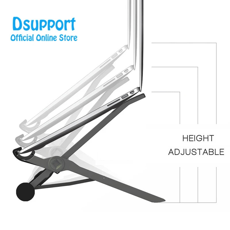 NEXSTAND K2 Laptop Stand Folding Portable Adjustable Laptop Lapdesk Office Lapdesk Ergonomic Notebook Stand