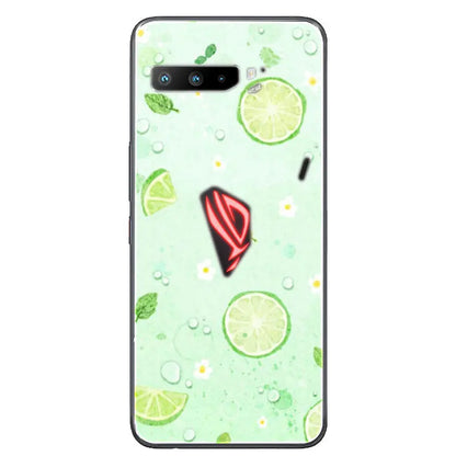 For Asus Rog Phone 3 ZS661KS Case Black Silicone Soft TPU Back Cover for Asus Rog Phone 3 Case ZS661KS Phone Cases Coque Funda