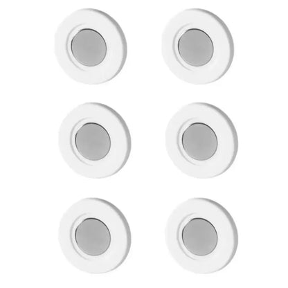3/6/12PCS TV Remote Holder Magnetic Remote Control Holder Wall Mount Adhesive Remote Control Holder Strong Hold for Home Office