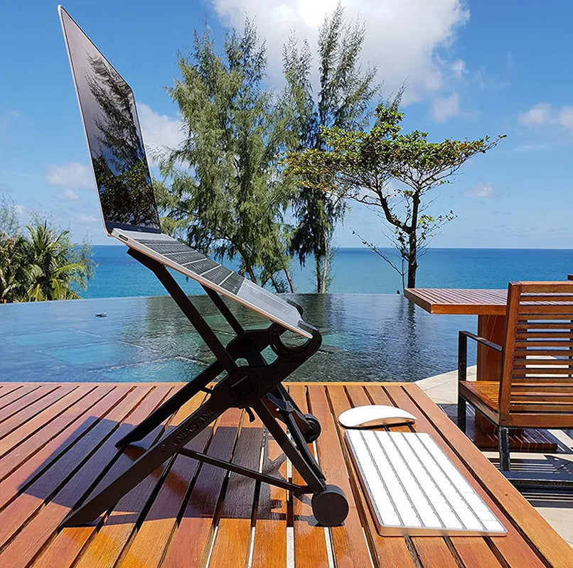 Portable Laptop Stand Adjustable Height and Foldable Laptop Stand for Laptop/Notebook/Thinkpad/Macbook Pro/Air