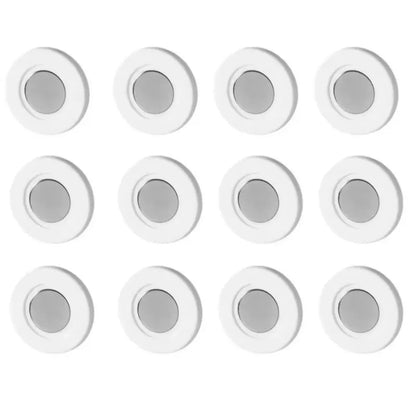3/6/12PCS TV Remote Holder Magnetic Remote Control Holder Wall Mount Adhesive Remote Control Holder Strong Hold for Home Office