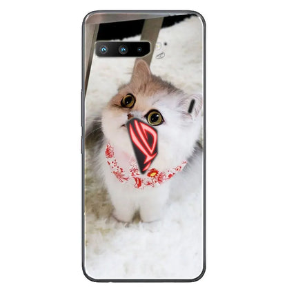 For Asus Rog Phone 3 ZS661KS Case Black Silicone Soft TPU Back Cover for Asus Rog Phone 3 Case ZS661KS Phone Cases Coque Funda