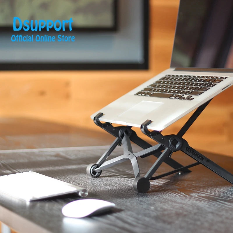 NEXSTAND K2 Laptop Stand Folding Portable Adjustable Laptop Lapdesk Office Lapdesk Ergonomic Notebook Stand