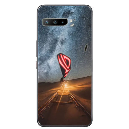 For Asus Rog Phone 3 ZS661KS Case Black Silicone Soft TPU Back Cover for Asus Rog Phone 3 Case ZS661KS Phone Cases Coque Funda