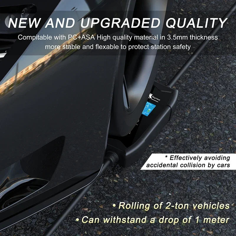 Feyree Type2 16A 3.5Kw EV Charger Portable Charging Box 5M Cable GBT Socket Type1 J1772 Adapter for Electric Vehicle Car Charger
