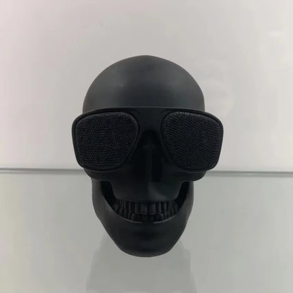 Portable Mini Bluetooth Skull Head Speaker - Wireless HD Stereo Subwoofer and Creative Home Decor