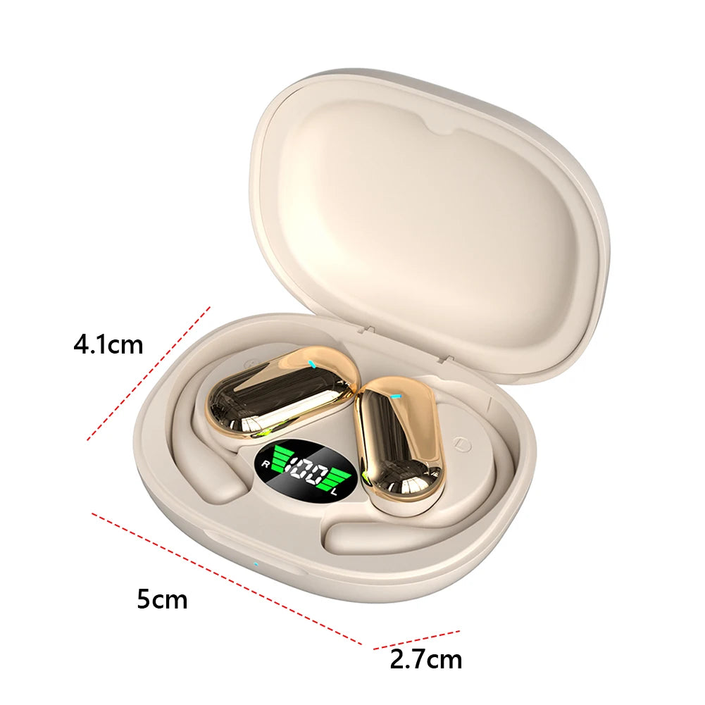 3-In-1 AI Translator Earbuds 144 Languages Noise Cancelling Bluetooth 5.3 Headset Translator Headphones Smart Voice Real Time
