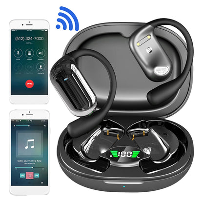 3-In-1 AI Translator Earbuds 144 Languages Noise Cancelling Bluetooth 5.3 Headset Translator Headphones Smart Voice Real Time