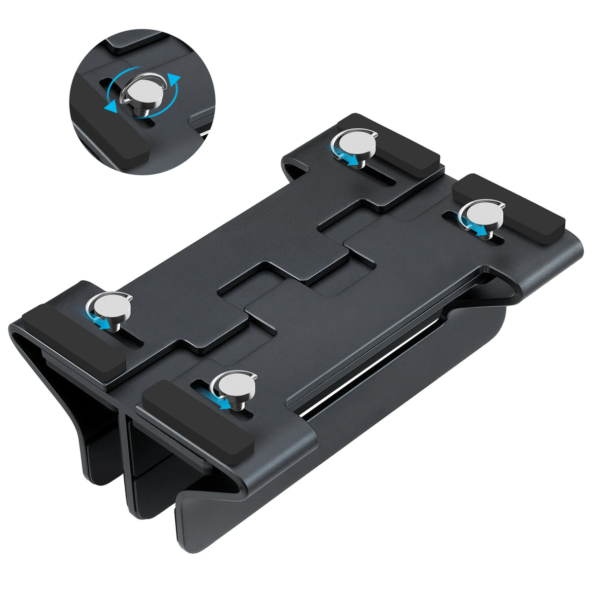 Laptop Stand Vertical Tool-Free Adjustable Aluminum Vertical Laptop Stand Holder Width from 12-30Mm Support Almost All Laptop