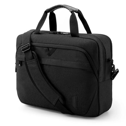 BAGSMART 17.3 Inch Laptop Bag Expandable Computer Bag Laptop Briefcase Men Women Laptop Shoulder Bag Work Business Travel Office
