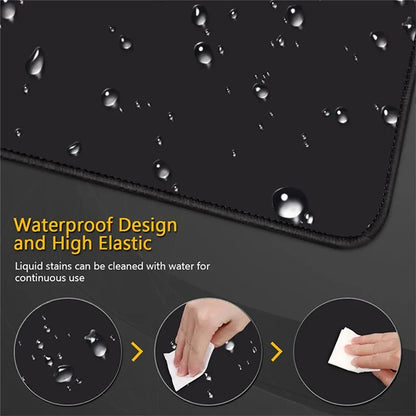 HEX Hexagon XXL Gaming Mouse Pad - Soft Keyboard Mat for Office and Desktop Use