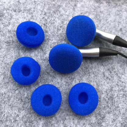 200Pcs/100Pairs Foam Ear Pads for Headphones Sponge Headphone Replacement Earphones Earpads Earphone Covers Ear Cups 18Mm Caps