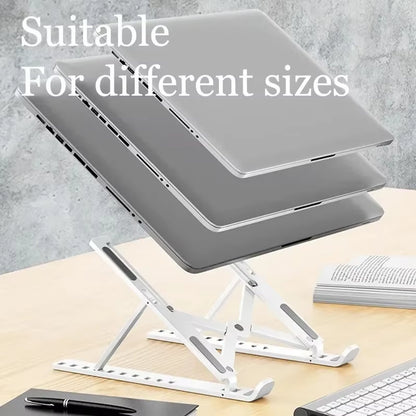 Foldable Laptop Stand ABS Adjustable Notebook Support Computer Bracket Base for Macbook Air Pro Lenovo Accessories Laptop Holder