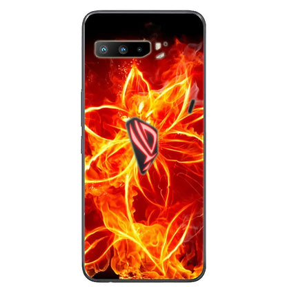 For Asus Rog Phone 3 ZS661KS Case Black Silicone Soft TPU Back Cover for Asus Rog Phone 3 Case ZS661KS Phone Cases Coque Funda