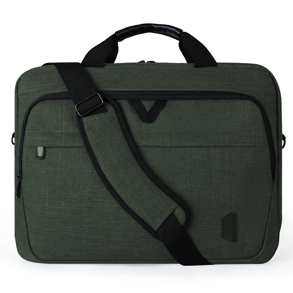 BAGSMART 17.3 Inch Laptop Bag Expandable Computer Bag Laptop Briefcase Men Women Laptop Shoulder Bag Work Business Travel Office