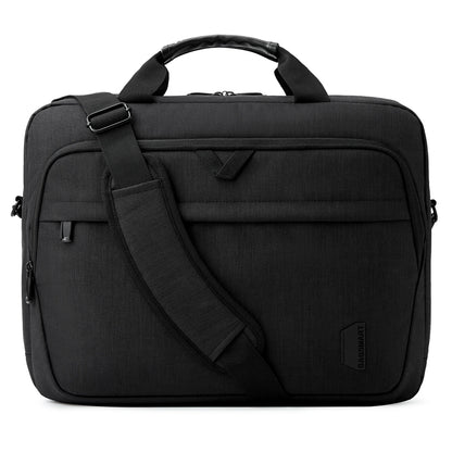 BAGSMART 17.3 Inch Laptop Bag Expandable Computer Bag Laptop Briefcase Men Women Laptop Shoulder Bag Work Business Travel Office