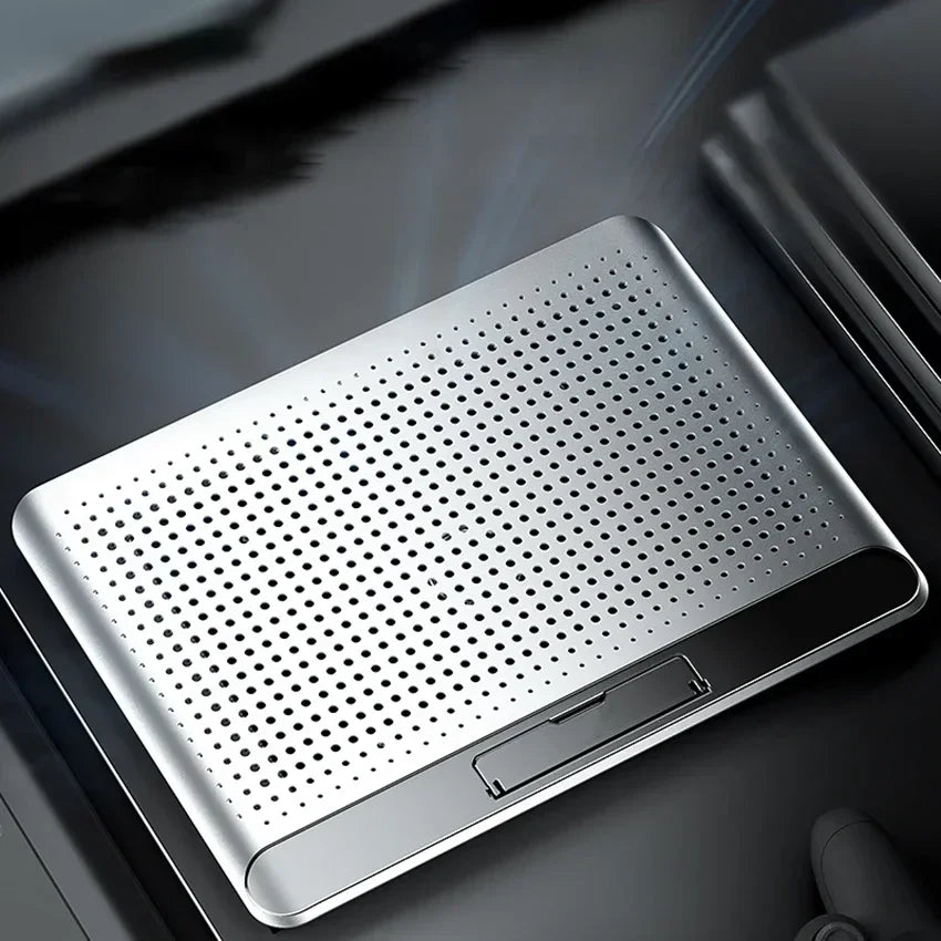 Metal Panel Laptop Cooler Stand Gaming Laptop Cooling Fan Laptop Cooling Pad 17 Inch Notebook Cooler Stand for Gaming