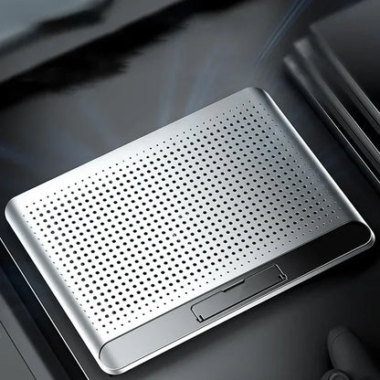 Metal Panel Laptop Cooler Stand Gaming Laptop Cooling Fan Laptop Cooling Pad 17 Inch Notebook Cooler Stand for Gaming