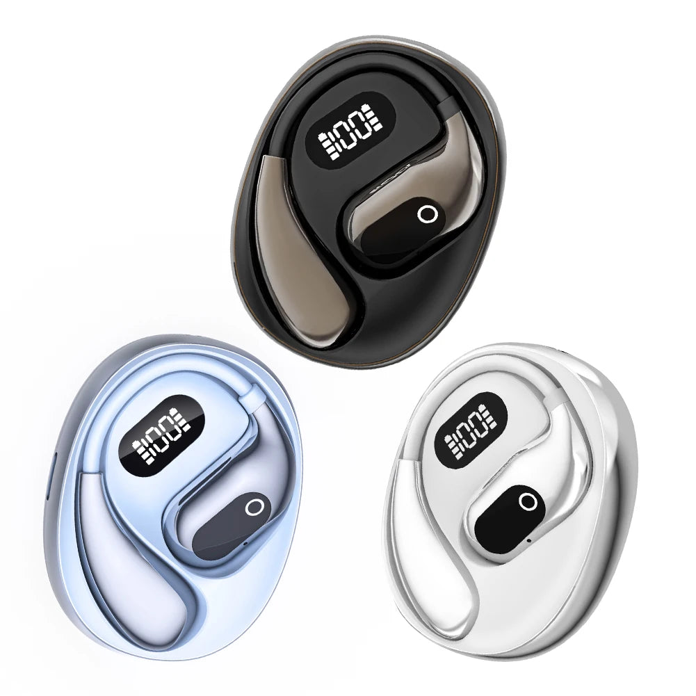 AI Language Translation Earbuds 138 Languages Bluetooth-Compatible 5.3 Translator Device Open Air Traductor for Travel Business