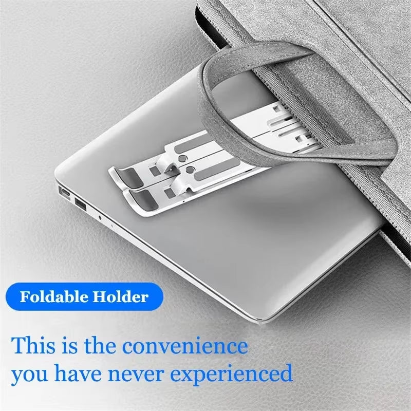 Foldable Laptop Stand ABS Adjustable Notebook Support Computer Bracket Base for Macbook Air Pro Lenovo Accessories Laptop Holder