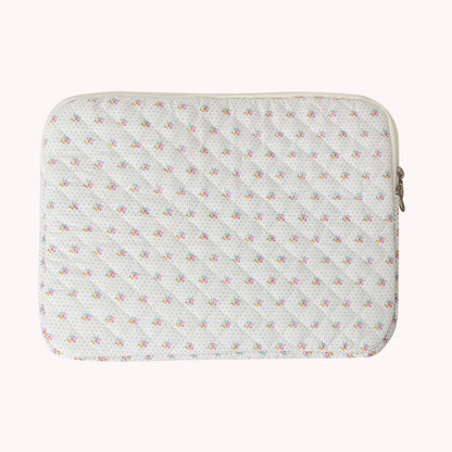 11/13/15 Inch Laptop Sleeve Quilted Laptop Bag Coquette Floral Laptop Carrying Case Office Accessories