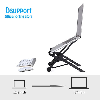 NEXSTAND K2 Laptop Stand Folding Portable Adjustable Laptop Lapdesk Office Lapdesk Ergonomic Notebook Stand